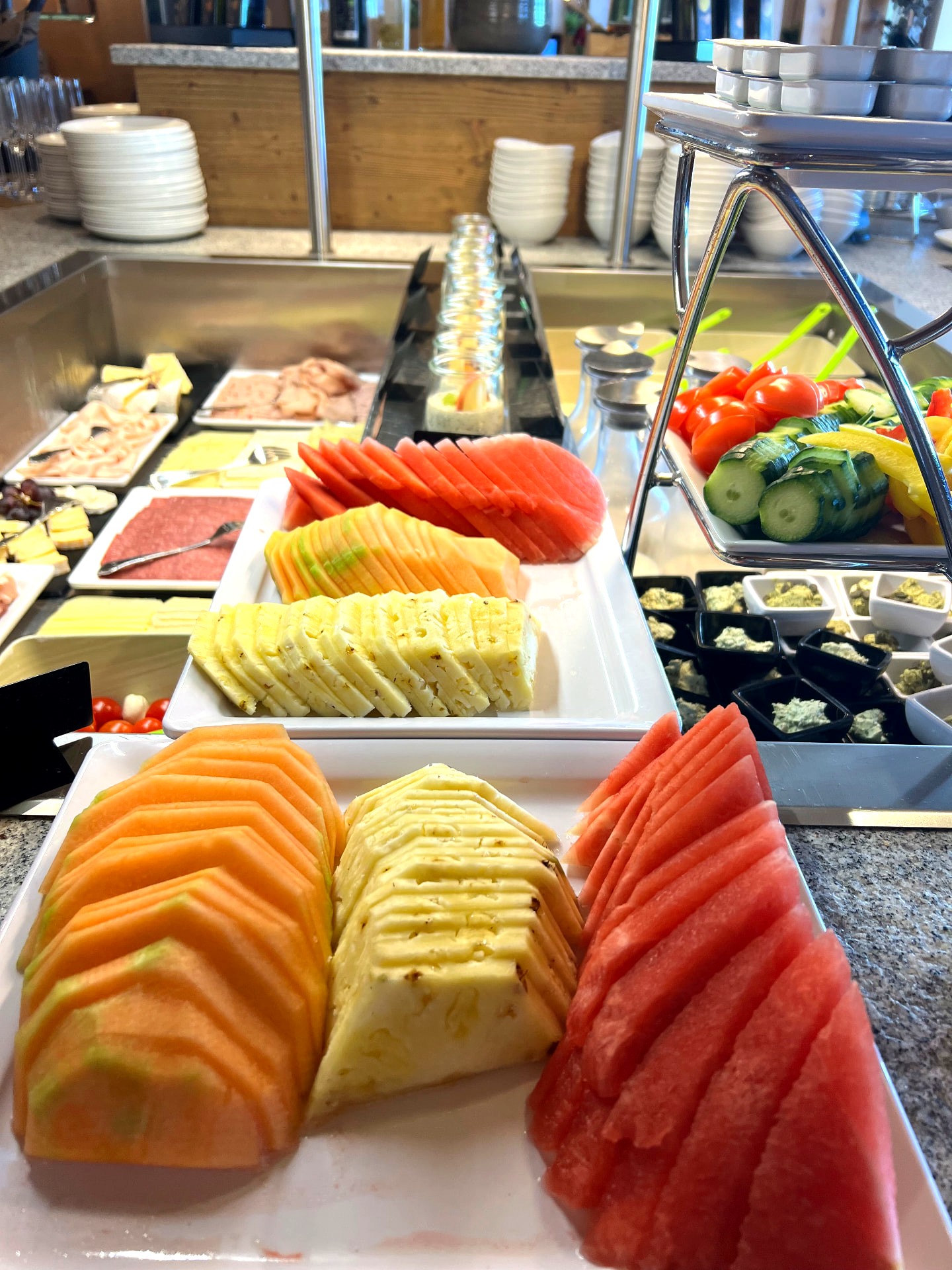 Frühstücksbuffet im Landrefugium Obermüller